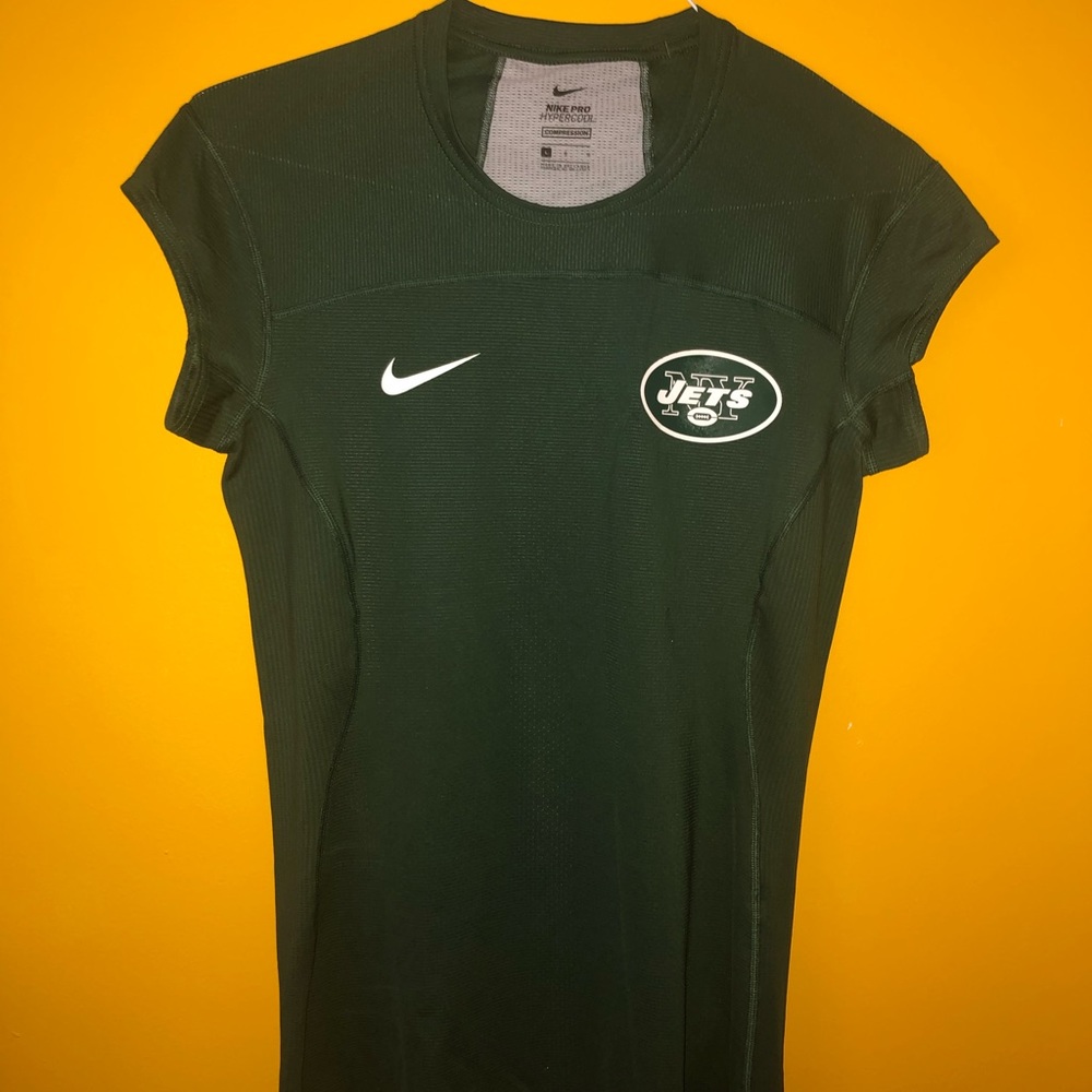 NY Jets Nike Pro HyperCool Compression Shirt